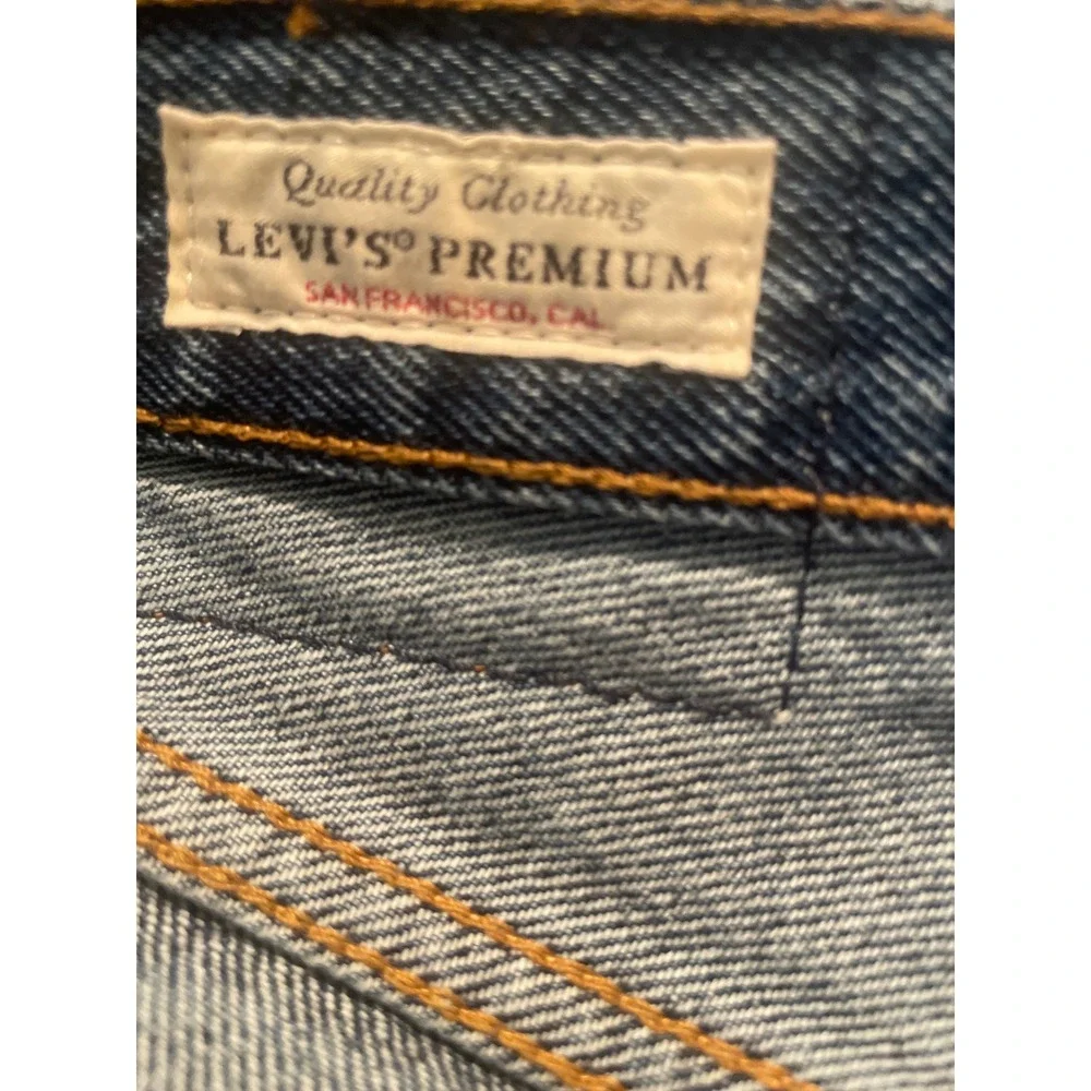 Levi's Premium 501 90s Jeans Men's 27X30 Big E Button Fly Blue Denim Levi's
